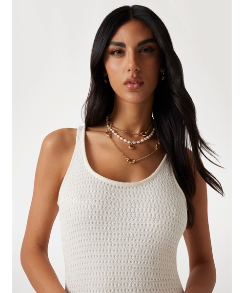 Guess(ゲス)の「SL Double Scoop Verdes Maxi Dress ワンピース ドレス(ワンピース・レディース・その他/ブラック・X-SMALL/SMALL/MEDIUM)」の5枚目の写真