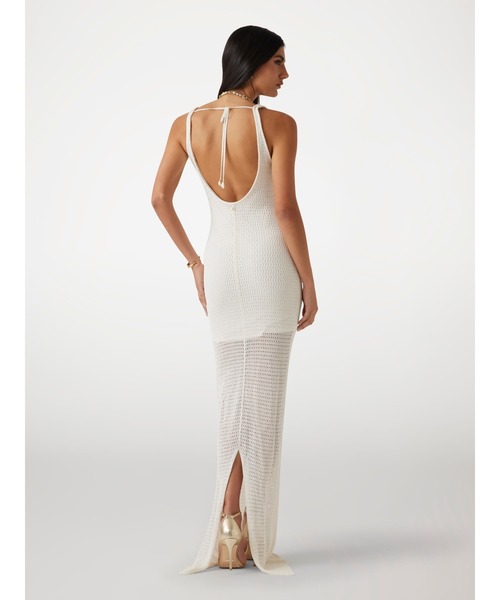 Guess(ゲス)の「SL Double Scoop Verdes Maxi Dress ワンピース ドレス(ワンピース・レディース・その他/ブラック・X-SMALL/SMALL/MEDIUM)」の6枚目の写真