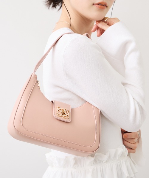 180℃美人見え】ハンドルリボンワンショルダーバッグ/新色追加