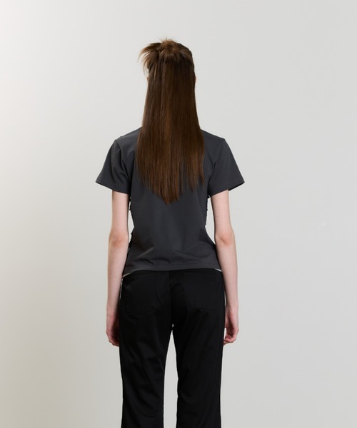 LUVISTRUE(ラヴイズトゥルー)の「SM FRILL TEE(Tシャツ/カットソー・レディース・ネイビー/ブラック・FREE)」の10枚目の写真