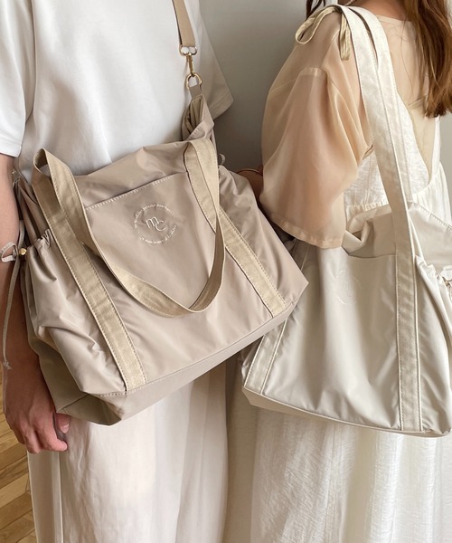 新品未使用品⭐️INTER FACTORY choco マザーズバッグ ベージュ choco - マザーズバッグ made in INTER FACTORY（トートバッグ