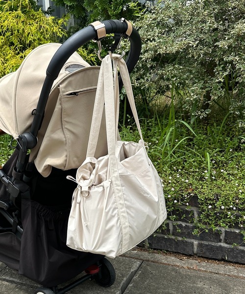 INTER FACTORY（インターファクトリー）の「choco - マザーズバッグ made in INTER FACTORY（トートバッグ・レディース・アイボリー/ベージュ・FREE）」の5枚目の写真