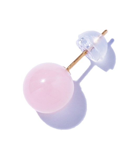 les bonbon(ルボンボン)の「【les bonbon】tender pierce/テンダー ピアス(ピアス(両耳用)・レディース・ピンク・FREE)」の2枚目の写真