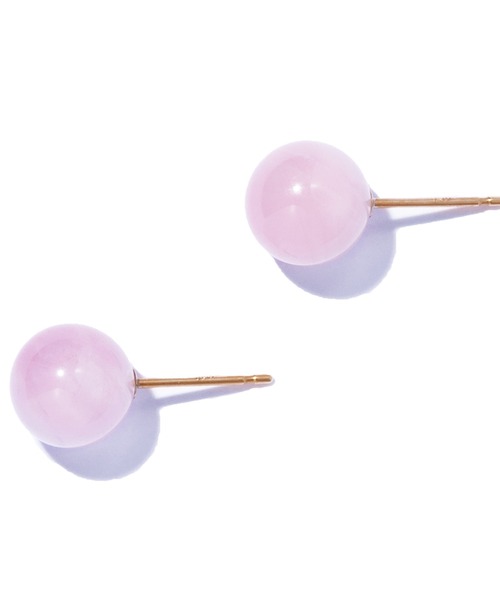 les bonbon(ルボンボン)の「【les bonbon】tender pierce/テンダー ピアス(ピアス(両耳用)・レディース・ピンク・FREE)」の3枚目の写真