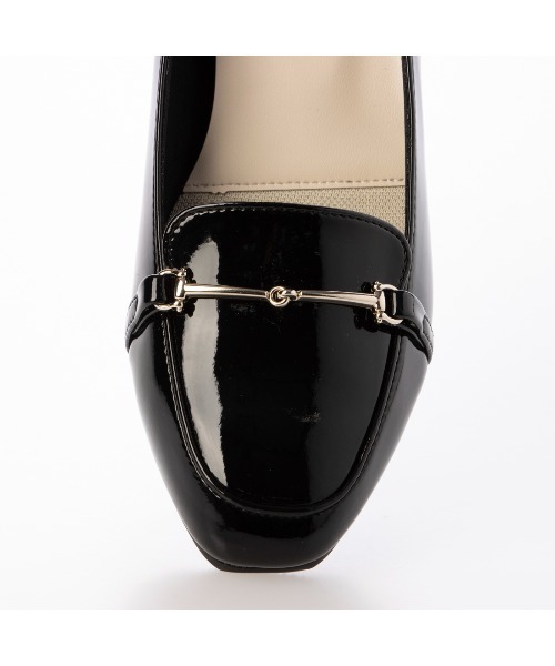 Pitti(ピッティ)の「【WEB限定】ビットレインパンプス(パンプス・レディース・ベージュ系その他2/ライトブラック・22.5cm/23cm/23.5cm/24cm/24.5cm)」の11枚目の写真
