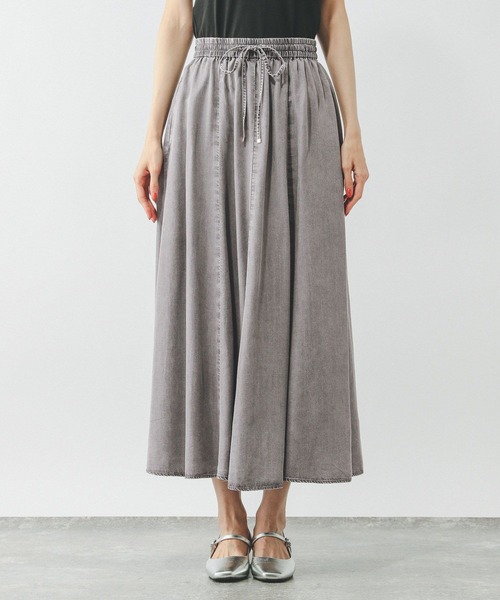 GLOBAL WORK（グローバルワーク）の「エアリーリラックスデニムスカート/495710（デニムスカート・レディース・ライトグレー/ブルー系その他4・SHORT/REGULAR）」の20枚目の写真