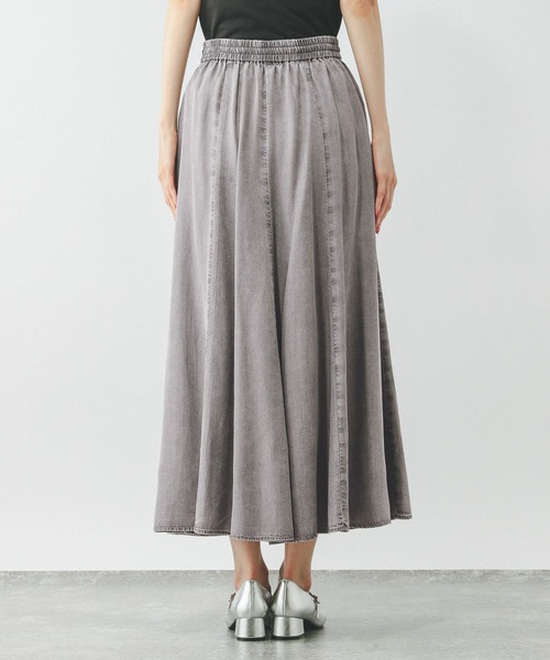 GLOBAL WORK（グローバルワーク）の「エアリーリラックスデニムスカート/495710（デニムスカート・レディース・ライトグレー/ブルー系その他4・SHORT/REGULAR）」の22枚目の写真