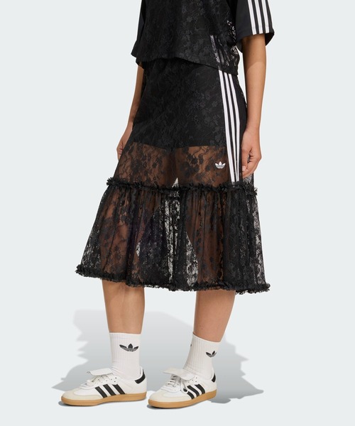 adidas(アディダス)の「アディダス オリジナルス レーススカート アディダスオリジナルス adidas Originals(スカート・レディース・ブラック/ホワイト・LARGE/X-LARGE/XX-LARGE/X-SMALL/SMALL/MEDIUM)」の16枚目の写真