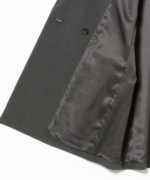 Demi-Luxe BEAMS(デミルクス ビームス)の「【12/4値下げ】トロピカル 2ボタン ジレ(ベスト・レディース・チャコールグレー/ネイビー・36/38)」の11枚目の写真