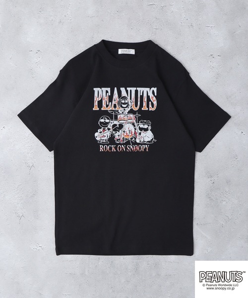 セール】PEANUTS プリントTシャツ（Tシャツ/カットソー