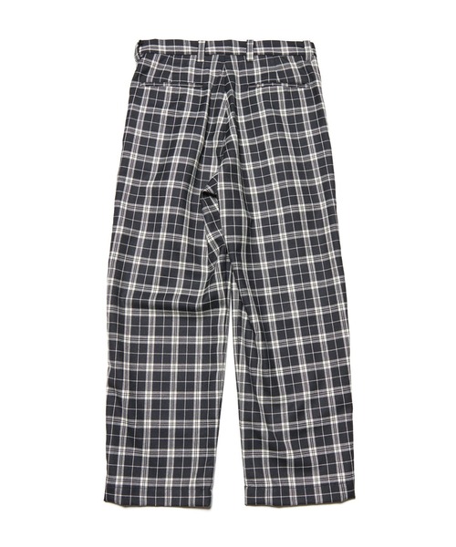 SOPHNET.(ソフネット)の「SAXONY WOOL CHECK RELAX-FIT TUCK SLACKS(スラックス・メンズ・A/B・1/2/3/4)」の6枚目の写真
