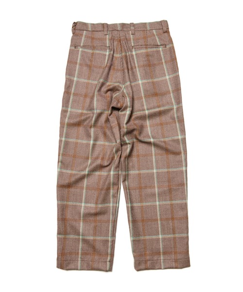 SOPHNET.(ソフネット)の「SAXONY WOOL CHECK RELAX-FIT TUCK SLACKS(スラックス・メンズ・A/B・1/2/3/4)」の8枚目の写真