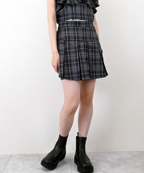 PLEATS PLEASE ミニオーバースカート PLEATS PLEASE ミニオーバースカート（ウィメンズ／スカート