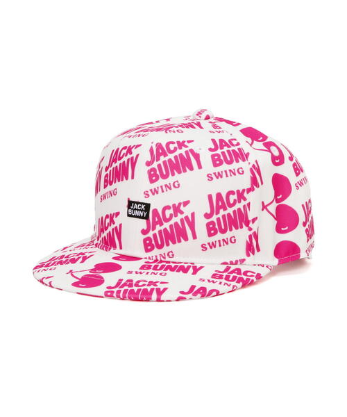 Jack Bunny!!(ジャックバニー)の「【Jack Bunny!!】プリントフラットブリムキャップ (UNISEX)(キャップ・レディース・ホワイト/ネイビー・FREE)」の15枚目の写真