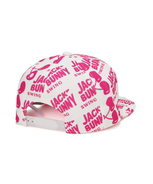 Jack Bunny!!(ジャックバニー)の「【Jack Bunny!!】プリントフラットブリムキャップ (UNISEX)(キャップ・レディース・ホワイト/ネイビー・FREE)」の14枚目の写真