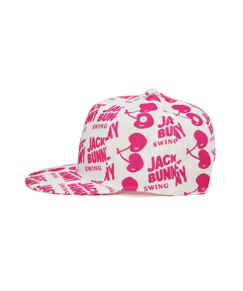 Jack Bunny!!(ジャックバニー)の「【Jack Bunny!!】プリントフラットブリムキャップ (UNISEX)(キャップ・レディース・ホワイト/ネイビー・FREE)」の12枚目の写真