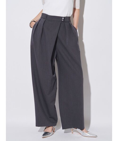 ELENDEEK（エレンディーク）の「カバーワイドパンツ（その他パンツ・レディース・ライトグレー/グレー・01/02）」の2枚目の写真