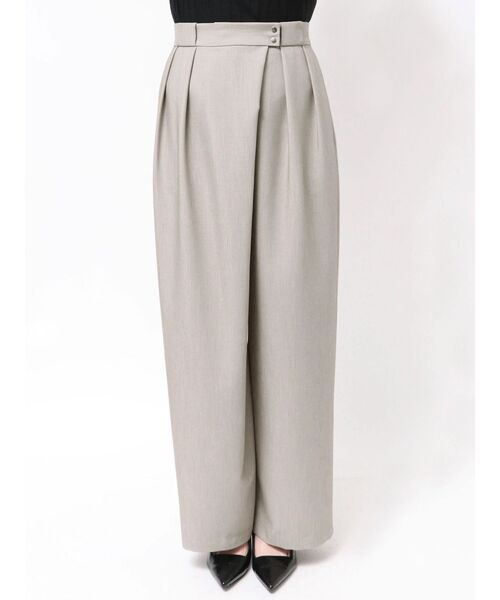 ELENDEEK（エレンディーク）の「カバーワイドパンツ（その他パンツ・レディース・ライトグレー/グレー・01/02）」の8枚目の写真