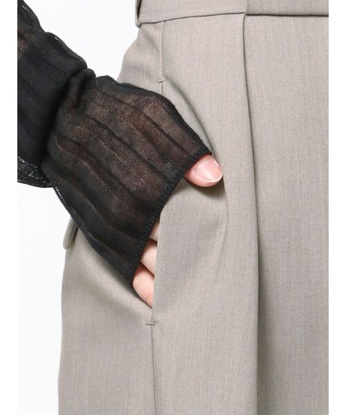 ELENDEEK（エレンディーク）の「カバーワイドパンツ（その他パンツ・レディース・ライトグレー/グレー・01/02）」の13枚目の写真