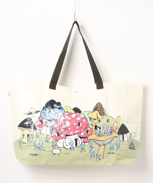 セール】マルシェバッグ[スマーフコラボ]（エコバッグ/サブバッグ