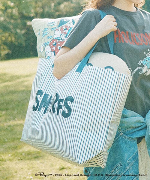 セール】マルシェバッグ[スマーフコラボ]（エコバッグ/サブバッグ