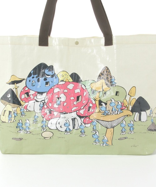 セール】マルシェバッグ[スマーフコラボ]（エコバッグ/サブバッグ