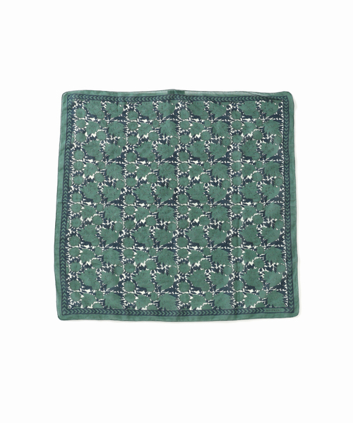 SLOBE IENA（スローブイエナ）の「MOISMONT/モワモン SLOBE別注 スカーフ（バンダナ/スカーフ・レディース・グリーン/ブルー・FREE）」の8枚目の写真