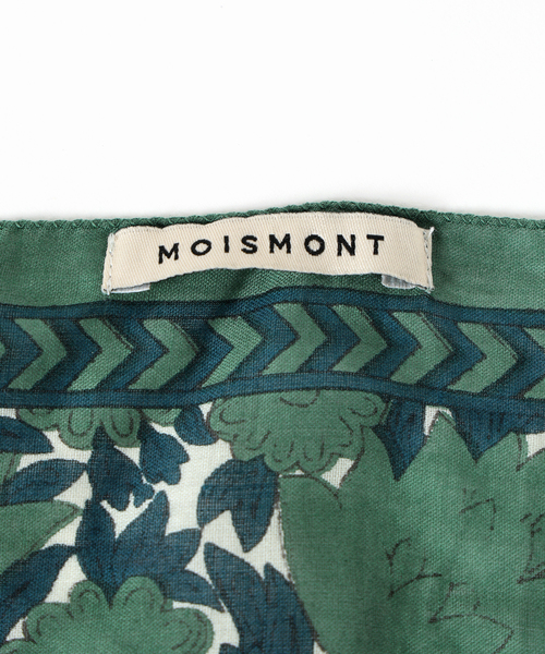 SLOBE IENA（スローブイエナ）の「MOISMONT/モワモン SLOBE別注 スカーフ（バンダナ/スカーフ・レディース・グリーン/ブルー・FREE）」の11枚目の写真