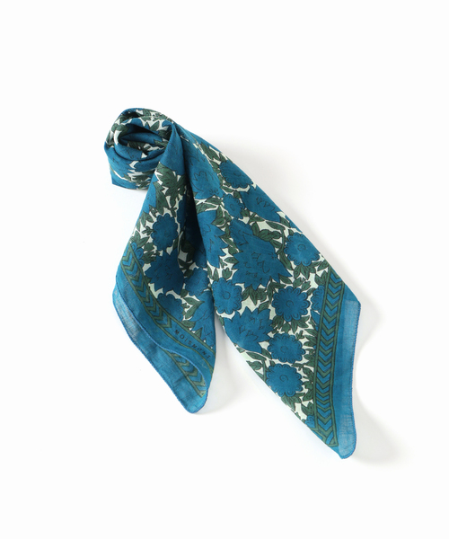 SLOBE IENA（スローブイエナ）の「MOISMONT/モワモン SLOBE別注 スカーフ（バンダナ/スカーフ・レディース・グリーン/ブルー・FREE）」の13枚目の写真