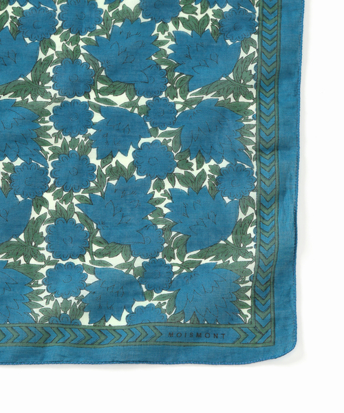 SLOBE IENA（スローブイエナ）の「MOISMONT/モワモン SLOBE別注 スカーフ（バンダナ/スカーフ・レディース・グリーン/ブルー・FREE）」の16枚目の写真