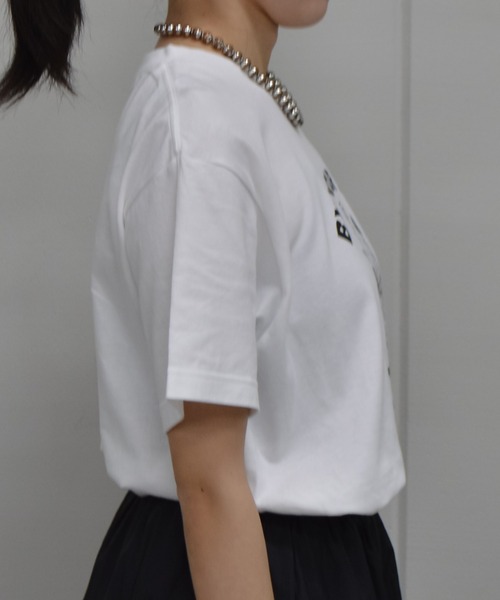RGY(アールジーワイ)の「【RGY】BY YOUR SIDE デザインプリントTシャツ 半袖(Tシャツ/カットソー・メンズ・オートミール/ホワイト・MEDIUM/LARGE)」の14枚目の写真