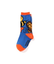 A BATHING APE(AxCVOGCv)BAPE MILO ASSORTED SOCKS(\bNX/C)