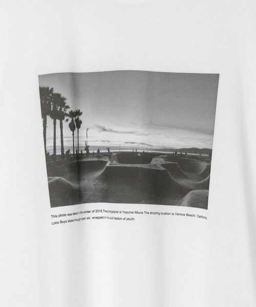 NUMERALS(ヌメラルズ)の「【NUMERALS】フォトプリントTEE 1(Tシャツ/カットソー・メンズ・オフホワイト/ブラック/ブラウン・LARGE/MEDIUM)」の17枚目の写真