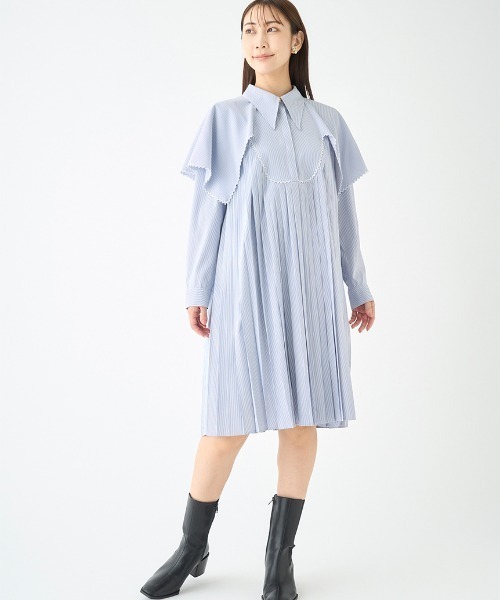 CELFORD ブラッシュドレースペプラムトップス 完売ブルー新品