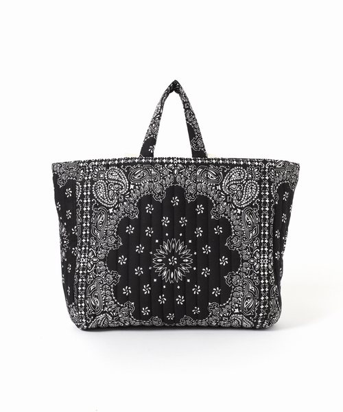 アパルトモン MALUS Bandana quilting big tote MALUS/マリュス】 Bandana quilting big tote（トートバッグ