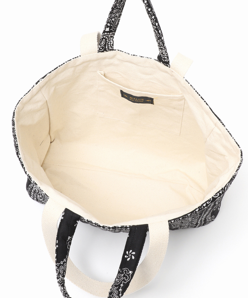 MALUS/マリュス BANDANA QUILTING BIG BAG トートバッグ（トート