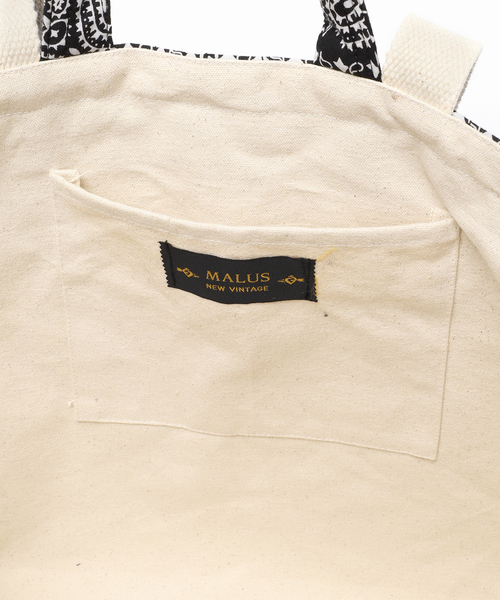 MALUS/マリュス BANDANA QUILTING BIG BAG トートバッグ（トート
