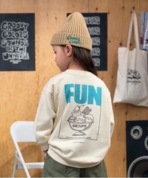 GROOVY COLORS（グルービーカラーズ）の「SUNDAE Cocoon Silhouette Sweat Shirt（スウェット・キッズ）」