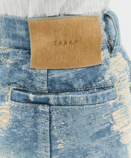 TAAKK（ターク）の「【TAAKK/ターク】DENIM SKIRT/デニムスカート/タイトスカート（デニムスカート・レディース・グレー/ダークインディゴブルー・2/1）」の13枚目の写真