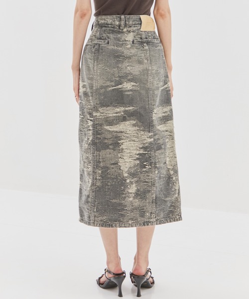 TAAKK（ターク）の「【TAAKK/ターク】DENIM SKIRT/デニムスカート/タイトスカート（デニムスカート・レディース・グレー/ダークインディゴブルー・2/1）」の19枚目の写真