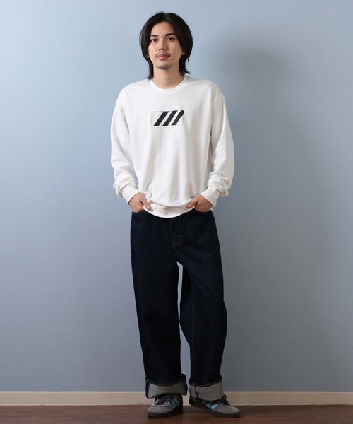 adidas アスレティック・ビルバオ99/00アウェイ長袖 Lサイズ 未使用品 adidas Oversize crew ブラック（アディダス オーバーサイズ