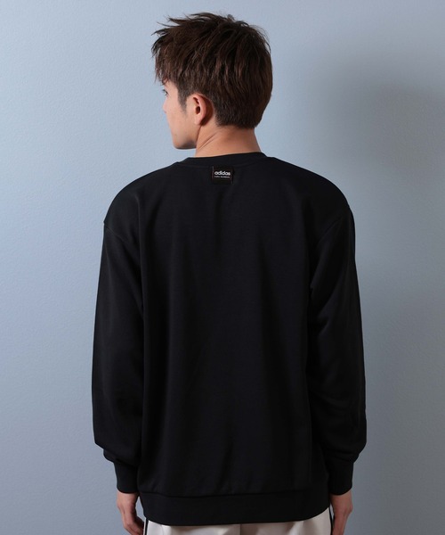 adidas original 黒 長袖 ロンT 単品 アディカラー クラシックス スリーストライプス 長袖Tシャツ