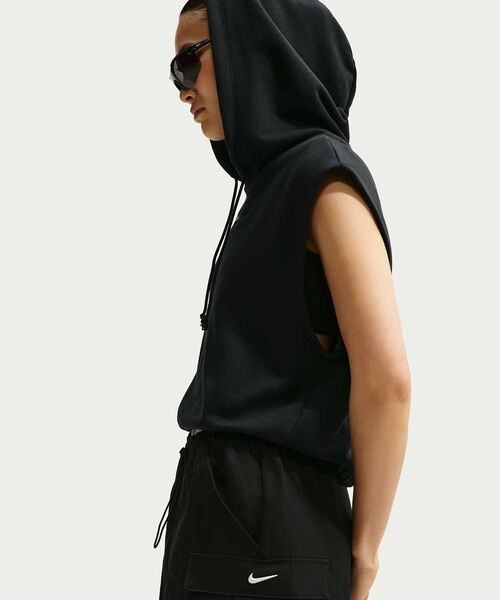 NIKE(ナイキ)の「ナイキ スポーツウェア ウィメンズ ミッドライズ ルーズ 13cm カーゴ ショートパンツ / Nike Sportswear Women's Mid-Rise Loose 5" Cargo Shorts HV2619-010 Black(カーゴパンツ・レディース・ブラック・XS/M/S/XL/L)」の15枚目の写真