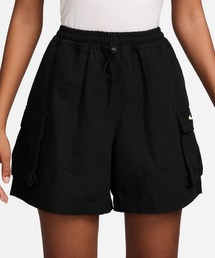 NIKE(iCL)̃iCL X|[cEFA EBY ~bhCY [Y 13cm J[S V[gpc / Nike Sportswear Women's Mid-Rise Loose 5" Cargo Shorts HV2619-010 Black(J[Spc)