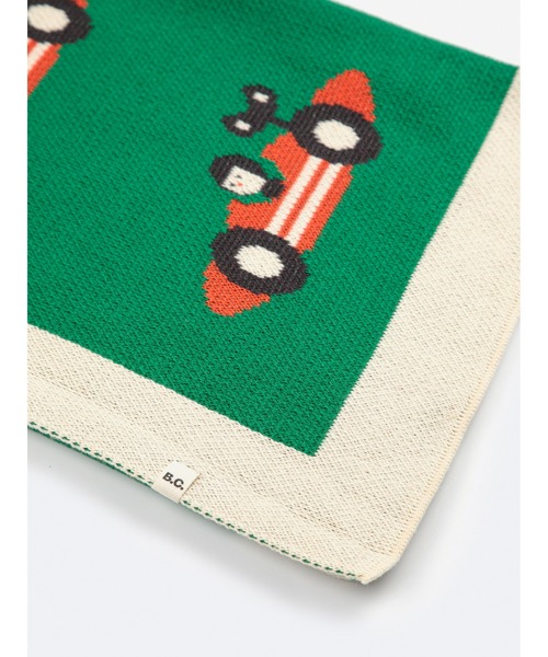 BOBO CHOSES(ボボショーズ)の「Race Car knitted gift set(ベビーギフト・キッズ・ライトグリーン・ONE SIZE)」の3枚目の写真