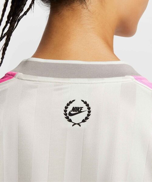 定価11000円★NIKE 女子 トライアスロン用？新品ジップアップシャツ ナイキ スポーツウェア ウィメンズ Vネック ジャージー トップ