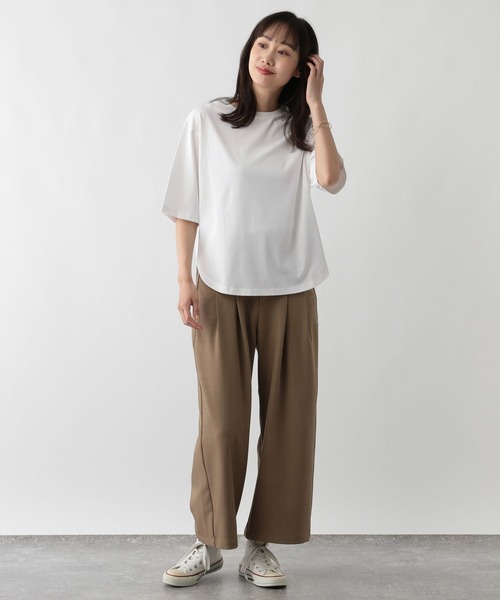 FOUND GOOD（ファウンドグッド）の「タキノウラウンドT5S（Tシャツ/カットソー・レディース・グレー系8/レッド系8/ブラック/イエロー系2/グレー系/ホワイト系5・M/L/S）」の8枚目の写真