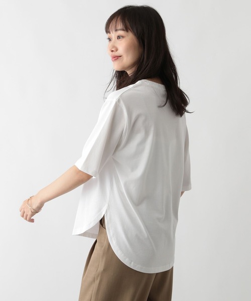 FOUND GOOD（ファウンドグッド）の「タキノウラウンドT5S（Tシャツ/カットソー・レディース・グレー系8/レッド系8/ブラック/イエロー系2/グレー系/ホワイト系5・M/L/S）」の10枚目の写真