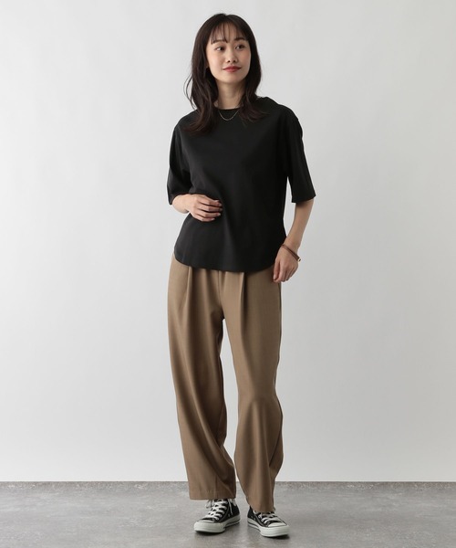 FOUND GOOD（ファウンドグッド）の「タキノウラウンドT5S（Tシャツ/カットソー・レディース・グレー系8/レッド系8/ブラック/イエロー系2/グレー系/ホワイト系5・M/L/S）」の11枚目の写真