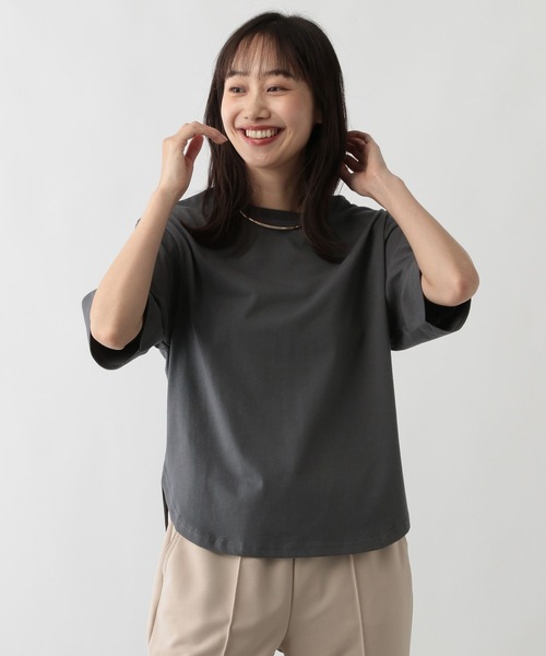 FOUND GOOD（ファウンドグッド）の「タキノウラウンドT5S（Tシャツ/カットソー・レディース・グレー系8/レッド系8/ブラック/イエロー系2/グレー系/ホワイト系5・M/L/S）」の21枚目の写真